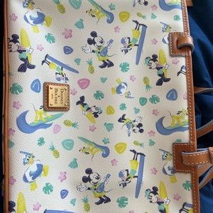 Disney Dooney and Bourke. Fab five gone surfin 2019 Aulani tote.